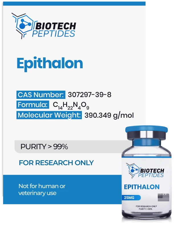 ( 🌴Anti-aging ) Epithalon peptide (25mg) - Biotech Peptides